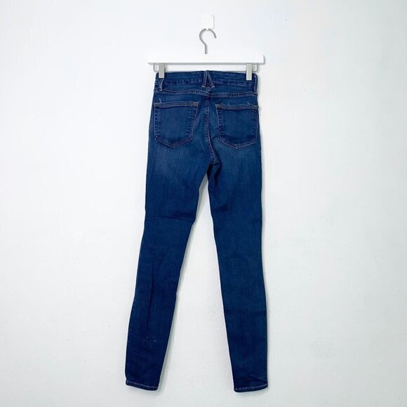 Good American Good Waist High Rise Skinny Jean size 0 / 25 - Picture 6 of 10